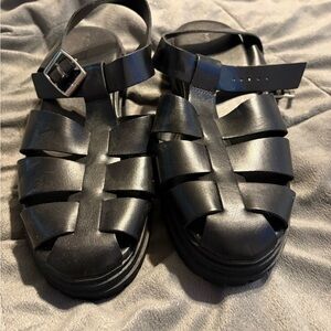 Old navy Black Strappy Sandals